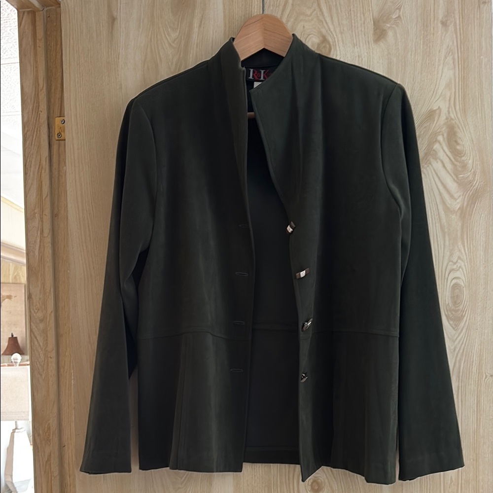 R&K Women's Dark Green Blazer